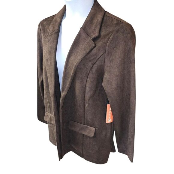 Liverpool Fox Way boyfriend Blazer in cedar Brown broken Geo Size XL - Picture 7 of 16